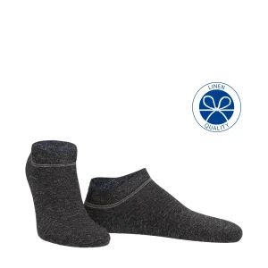 Wilox Linen Blend Sneaker Schwarz, 43-46