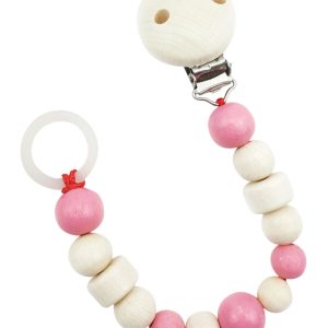 Schnullerkette, soft rosa