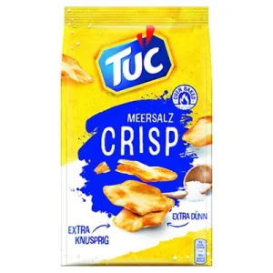 Tuc, Crisp, Meersalz, 100 g Beutel