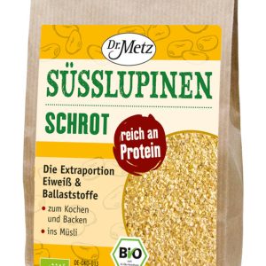 Süßlupinen-Schrot, reich an pflanzlichem Eiweiß