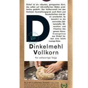 Bio Dinkelmehl Vollkorn