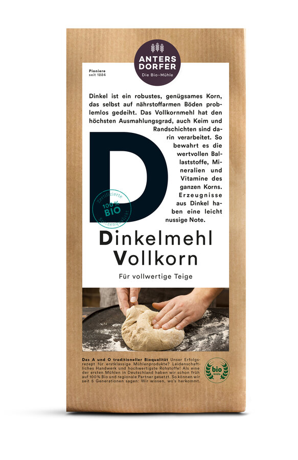 Bio Dinkelmehl Vollkorn