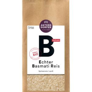 Bio Echter Basmati Reis weiß