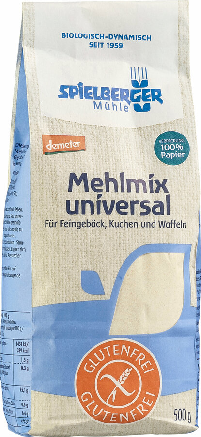 Mehlmix universal, glutenfrei, demeter
