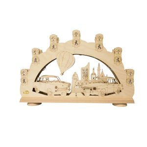 3D Lichterbogen Trabant und Wartburg