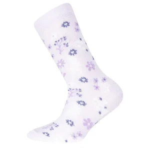 Ewers Socks GOTS Floral „Flieder“ Gr. 17-18