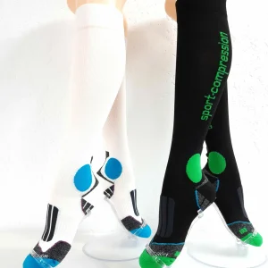 Sockswear Funktions-Stützknie Weiß, 43-46