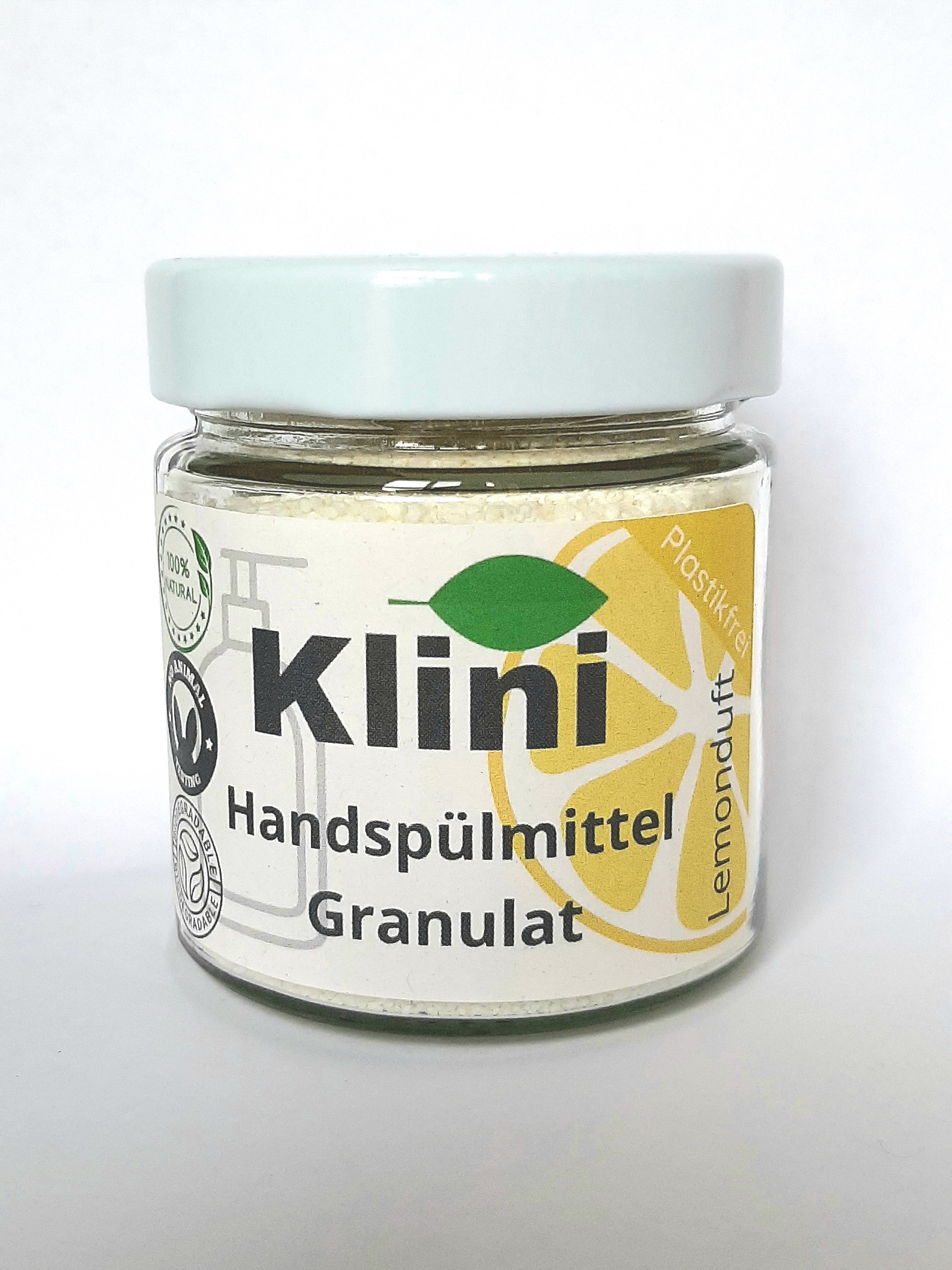 Klini Handspülmittel Granulat Lemon