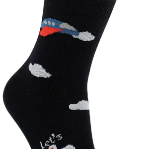 RS Kids Strumpf Fly Schwarz, 31-34