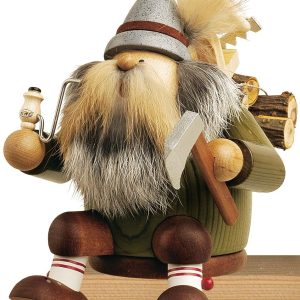 Räuchermann Kantenhocker-Holzfäller