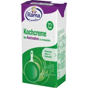 Rama, Cremefine Kochcreme, 15 % Fett, 1 l Packung
