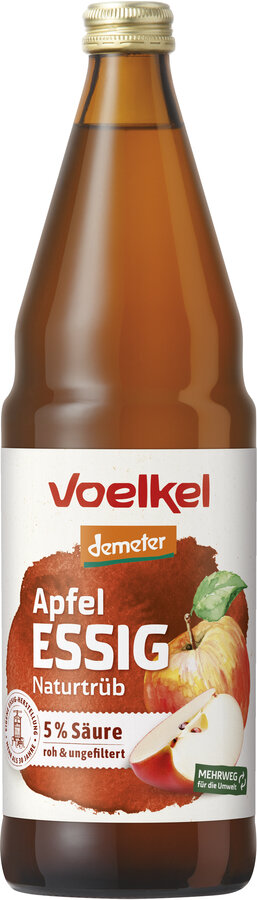 Apfelessig, naturtrüb, demeter