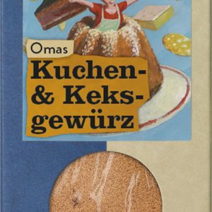 Omas Kuchen- und Keksgewürz, Packung
