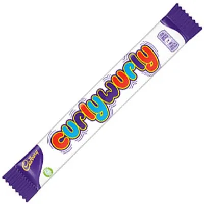 Cadbury, Curly Wurly, 48 Stück à 21,5 g, 1032 g Packung
