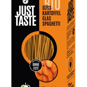 Just Taste Bio Süsskartoffel Glas Spaghetti
