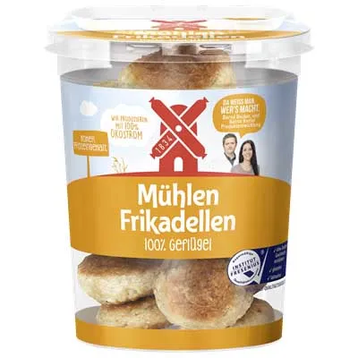 Rügenwalder Mühle, Mühlen Frikadellen Geflügel, 165 g Becher