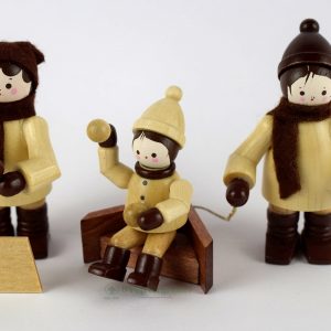 Miniaturset Winterdienst, 3-teilig- natur