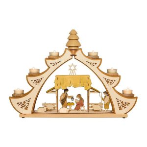 Lichtbogen Krippe mit Räucherfunktion