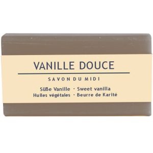 Seife mit Karité Butter Vanille Douce/Süße Vanille/Sweet Vanilla 100g