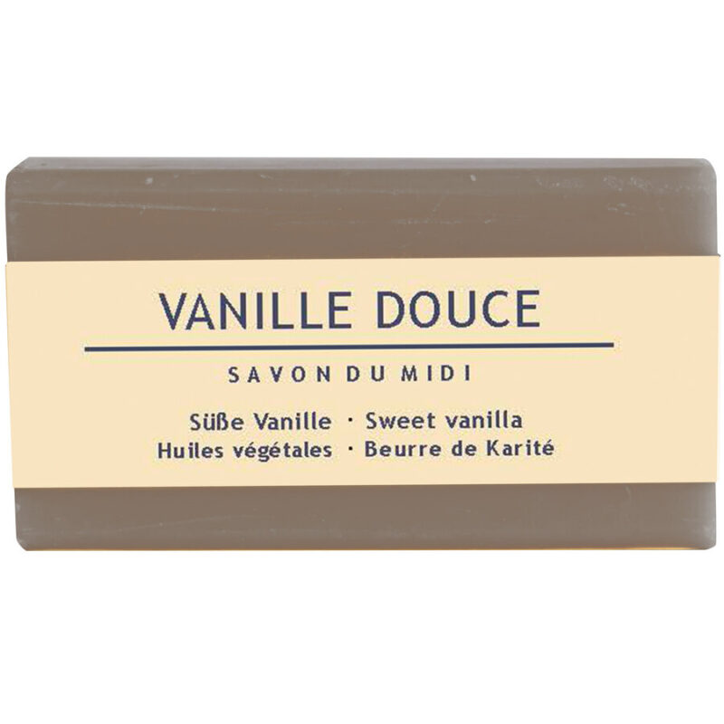 Seife mit Karité Butter Vanille Douce/Süße Vanille/Sweet Vanilla 100g
