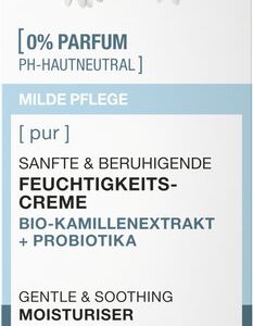 LOGONA PUR Sanfte & beruhigende Feuchtigkeitscreme Bio-Kamillenextrakt + Probiot
