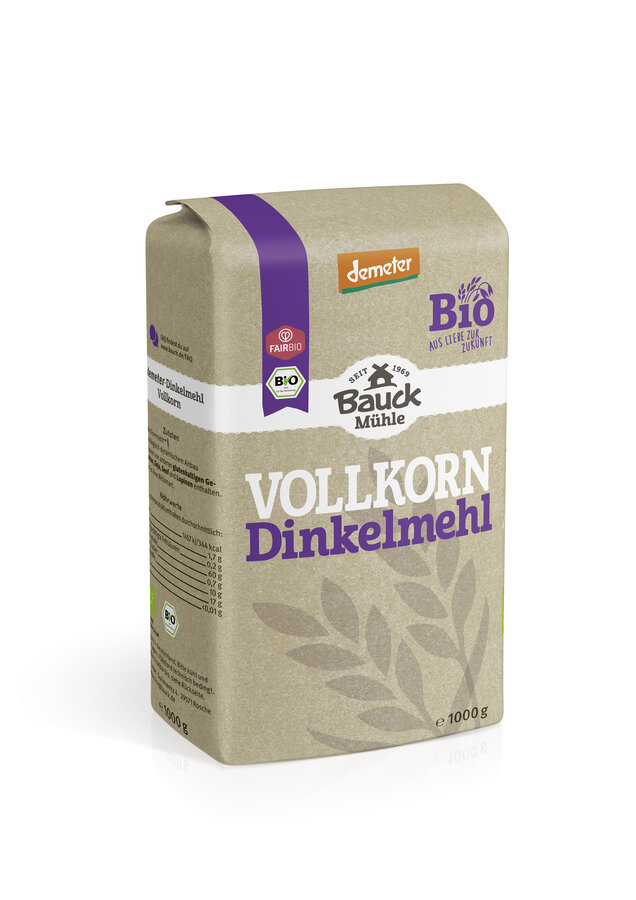 Dinkelmehl Vollkorn Demeter