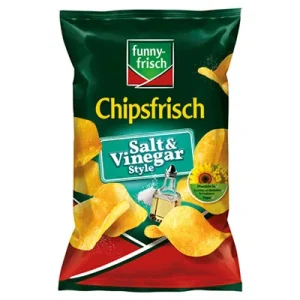 Funny-Frisch, Chipsfrisch, Salt & Vinegar, 150 g Beutel