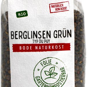 Linsen grün (marmoriert) bio 6x500g