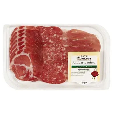 Fratelli Parmigiani, Antipasto misto, 120 g Packung