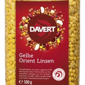 Gelbe Orient Linsen 500g