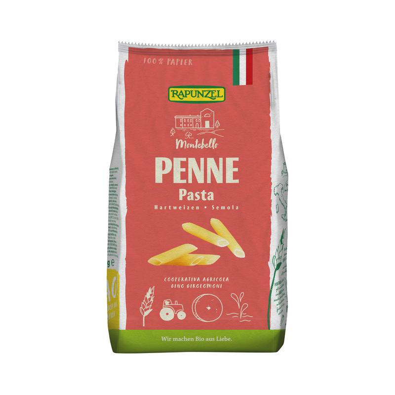 Rapunzel Penne Pasta Hartweizen 12 Stück zu 500 g