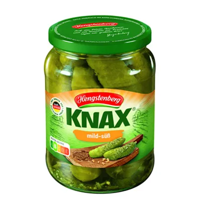 Hengstenberg, Knax, mild-süß, 720 ml Glas