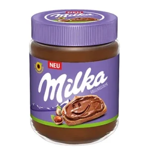 Milka, Haselnusscreme, 350 g Glas