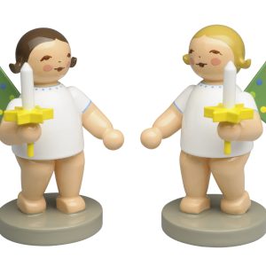 Engel mit farbigen Flügelpunkten 25 Jahre World Childhood Foundation – Neuheit 2024