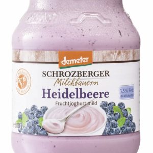 demeter Fruchtjoghurt mild Heidelbeere