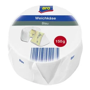 Aro, Weichkäse mit Blauschimmel, 150 g Packung