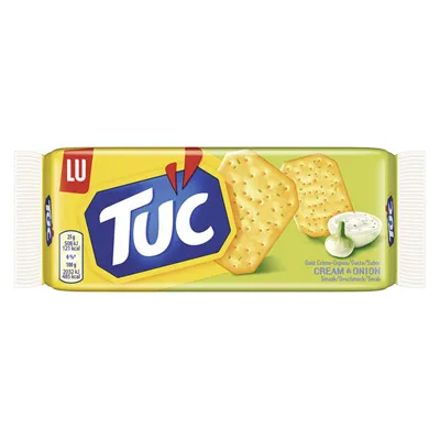 Tuc, Cracker, Sour Cream & Onion, 100 g Tüte