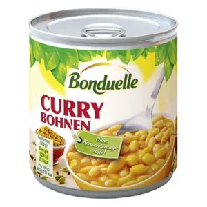 Bonduelle, Curry Bohnen, 430 g Dose