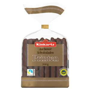 Kinkartz, Echte Schokoladen-Printen, Zartbitter, 200 g Beutel