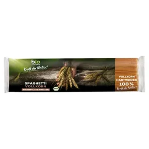 Bio-Zentrale, Spaghetti, Vollkorn, laktosefrei, 500 g Beutel
