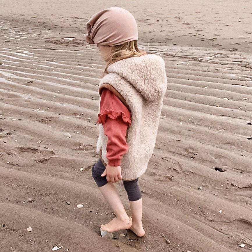 Wollweste Bodywarmer *Robby*, Beige – Bild 2