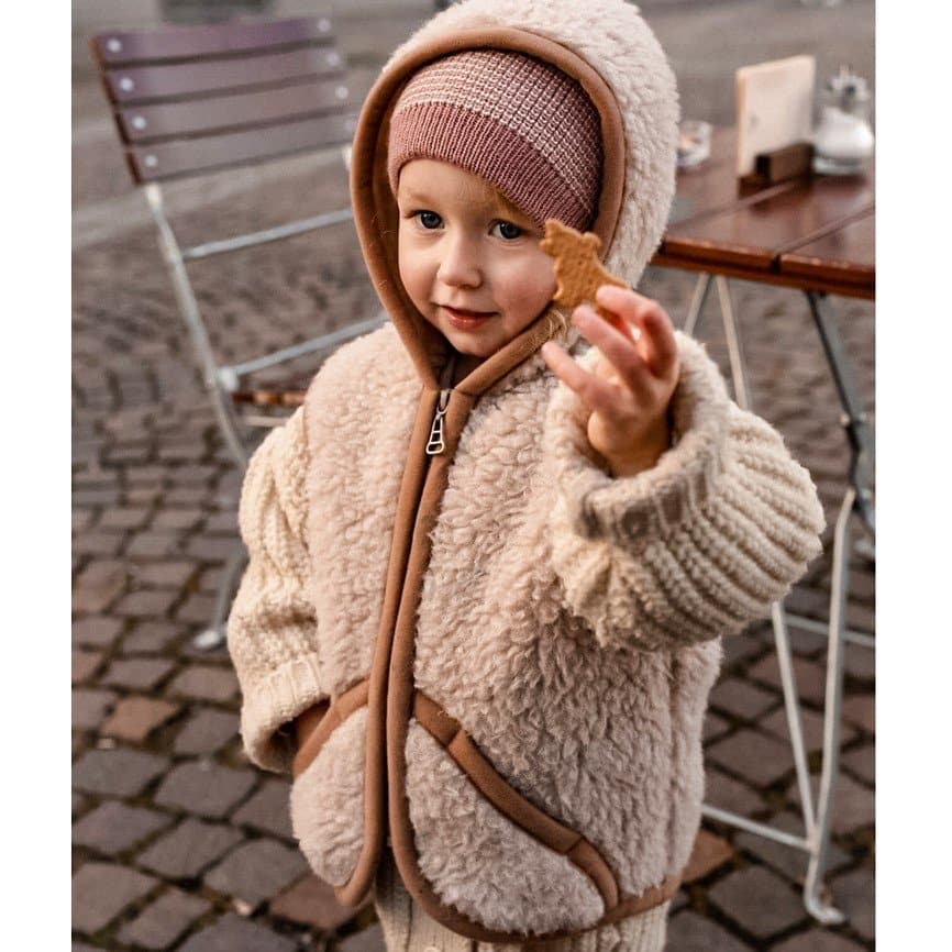 Wollweste Bodywarmer *Robby*, Beige – Bild 3