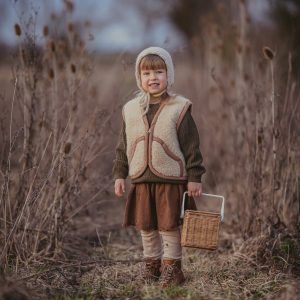 Wollweste Bodywarmer *Carpathian*, Beige