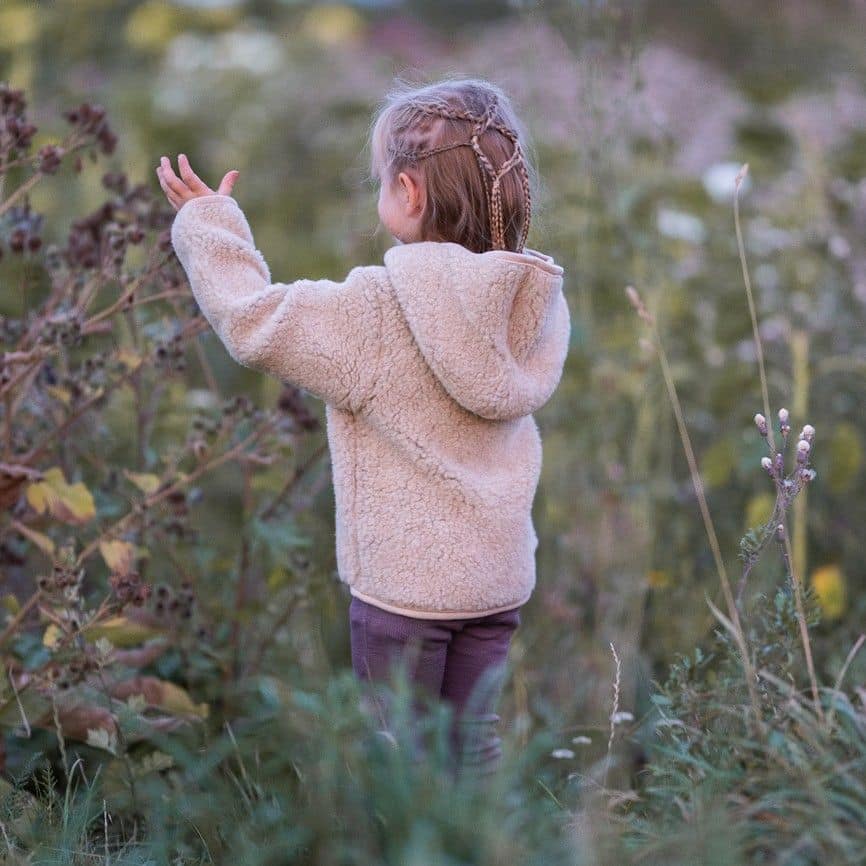 Übergangsjacke *Kuku Junior*, Sand Brown, ultra light – Bild 3