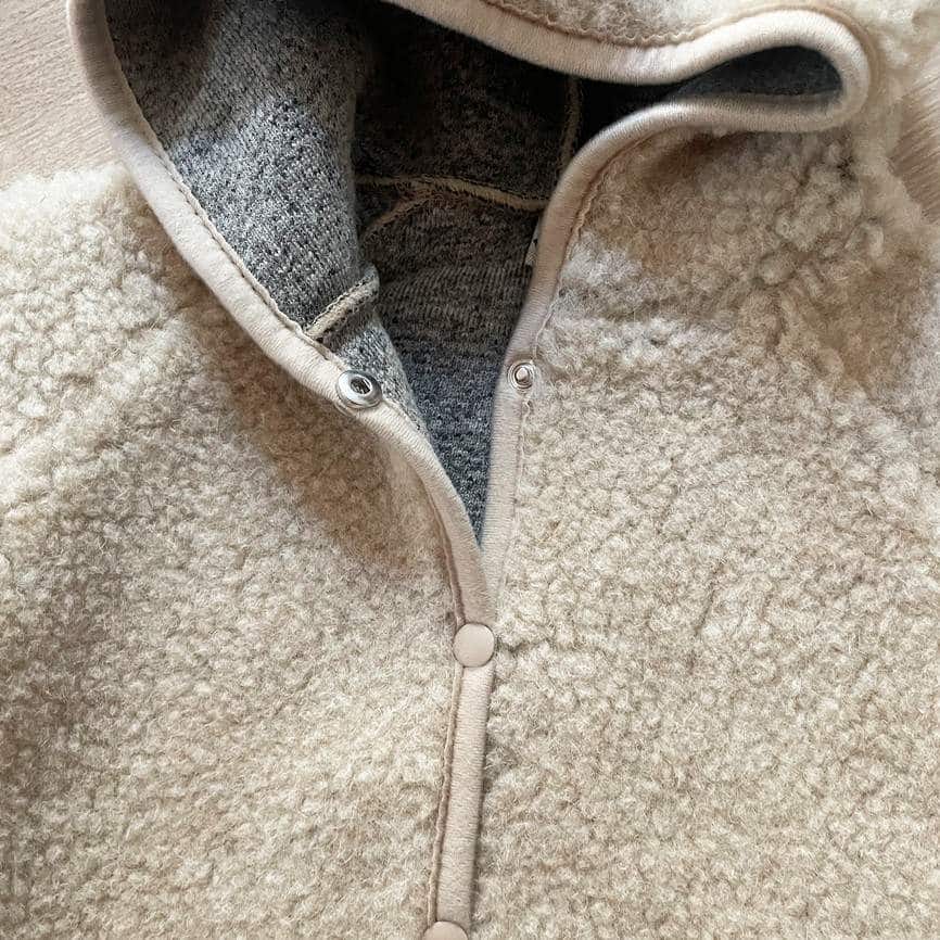 Übergangsjacke *Kuku Junior*, Sand Brown, ultra light – Bild 4