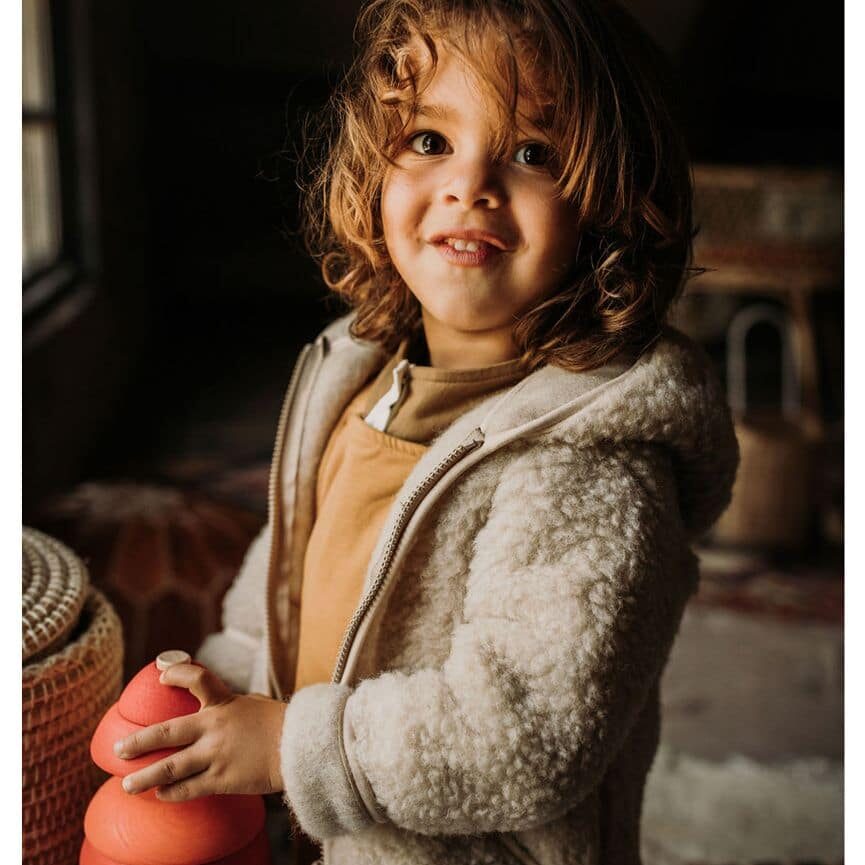 Wolljacke *Mody*, English Tea – Bild 5