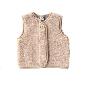 Wollweste Bodywarmer *Po Junior*, Tan, Ultra Light