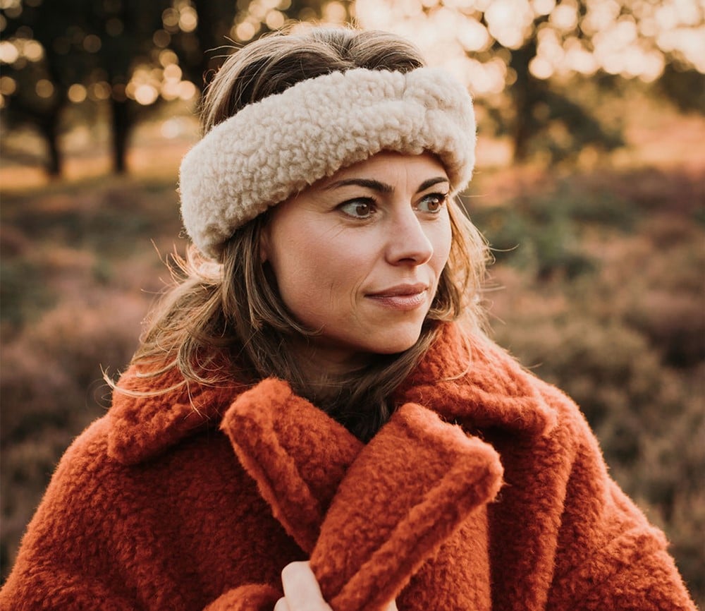 Stirnband *Coni*, Beige – Bild 4