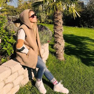 Weste mit Kapuze *Apres Adult*, Tan, Ultra Light