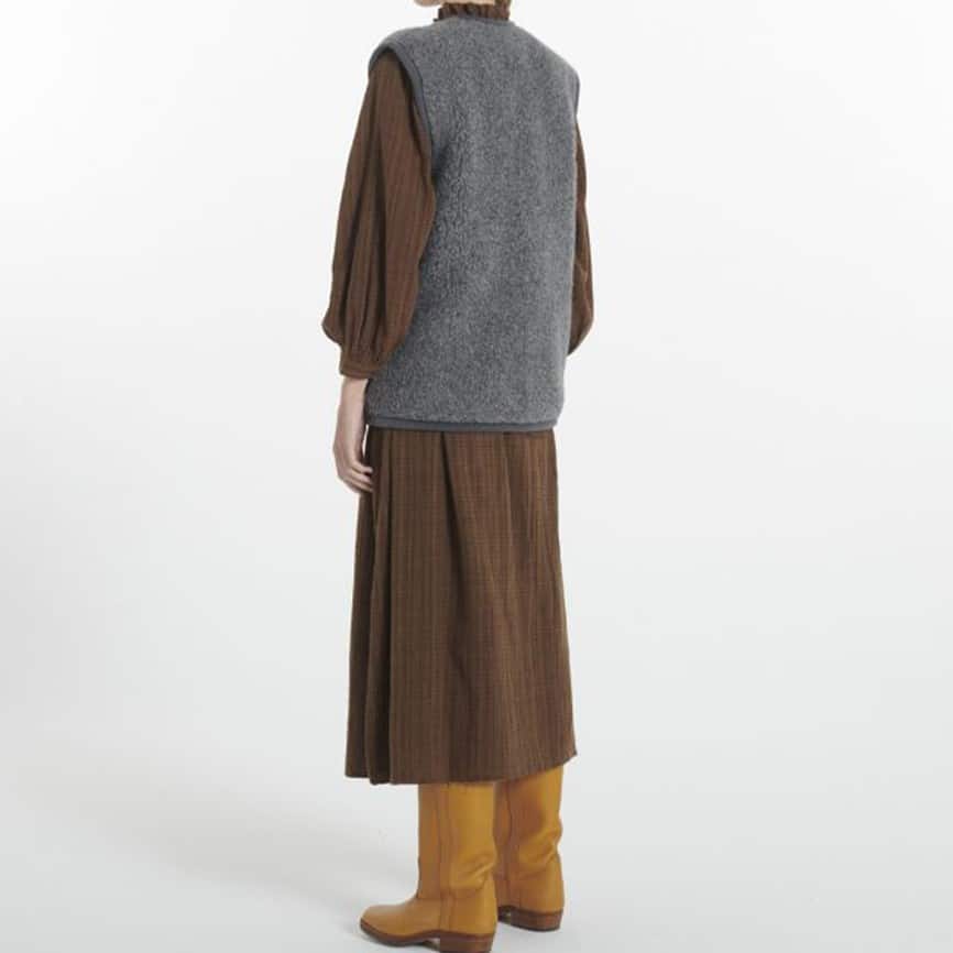 Wollweste Bodywarmer *Alpen Adult*, Graphite, Unisex – Bild 3